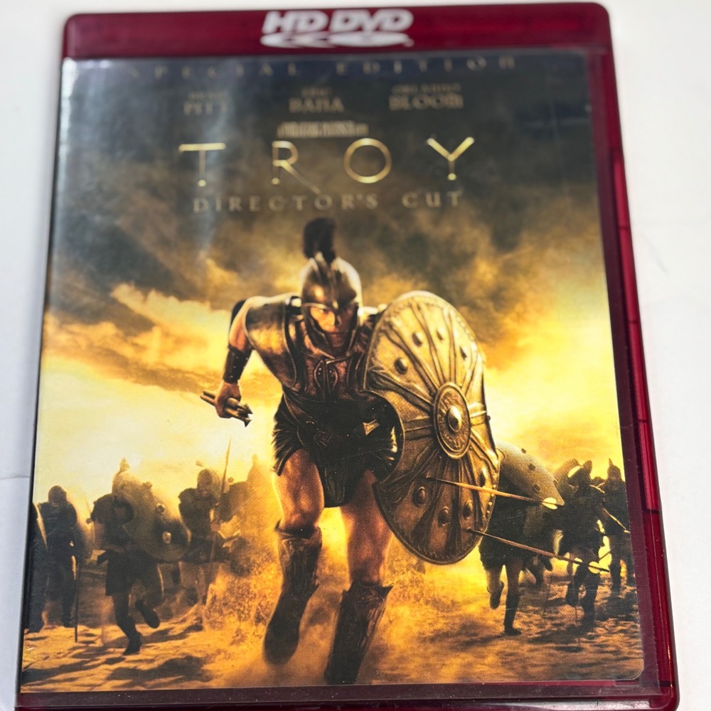 Troy Director's Cut HD DVD Special Edition Brad Pitt Eric Bana Warner Bros 2007